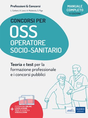 cover image of Il Manuale per OSS Operatore Socio-Sanitario